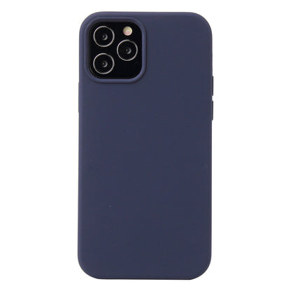 Case protector for iPhone 12 Pro Max Mini Liquid Silicone Case Full Covered Gel Rubber Ultra Thin Case With Soft Microfiber Cloth Lining Cushion.