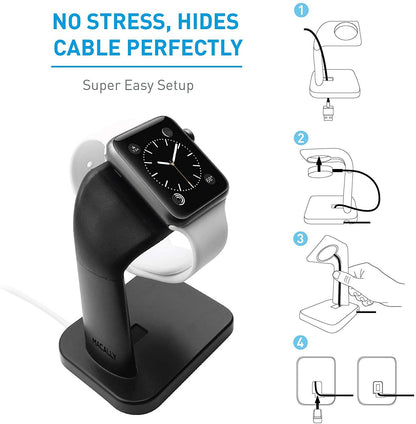 FTA Stand For Apple Watch charger Station Dock 44mm 40mm 38mm 42mm Magnetic wireless charger stand iWatch series 6 5 4 3 se