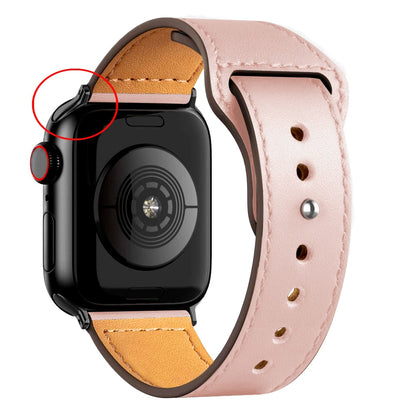 Leather strap For Apple watch band 45mm 44mm 49mm 41mm 40mm 42mm 38mm wristband correa bracelet iWatch series ultra 3 5 6 SE 7 8