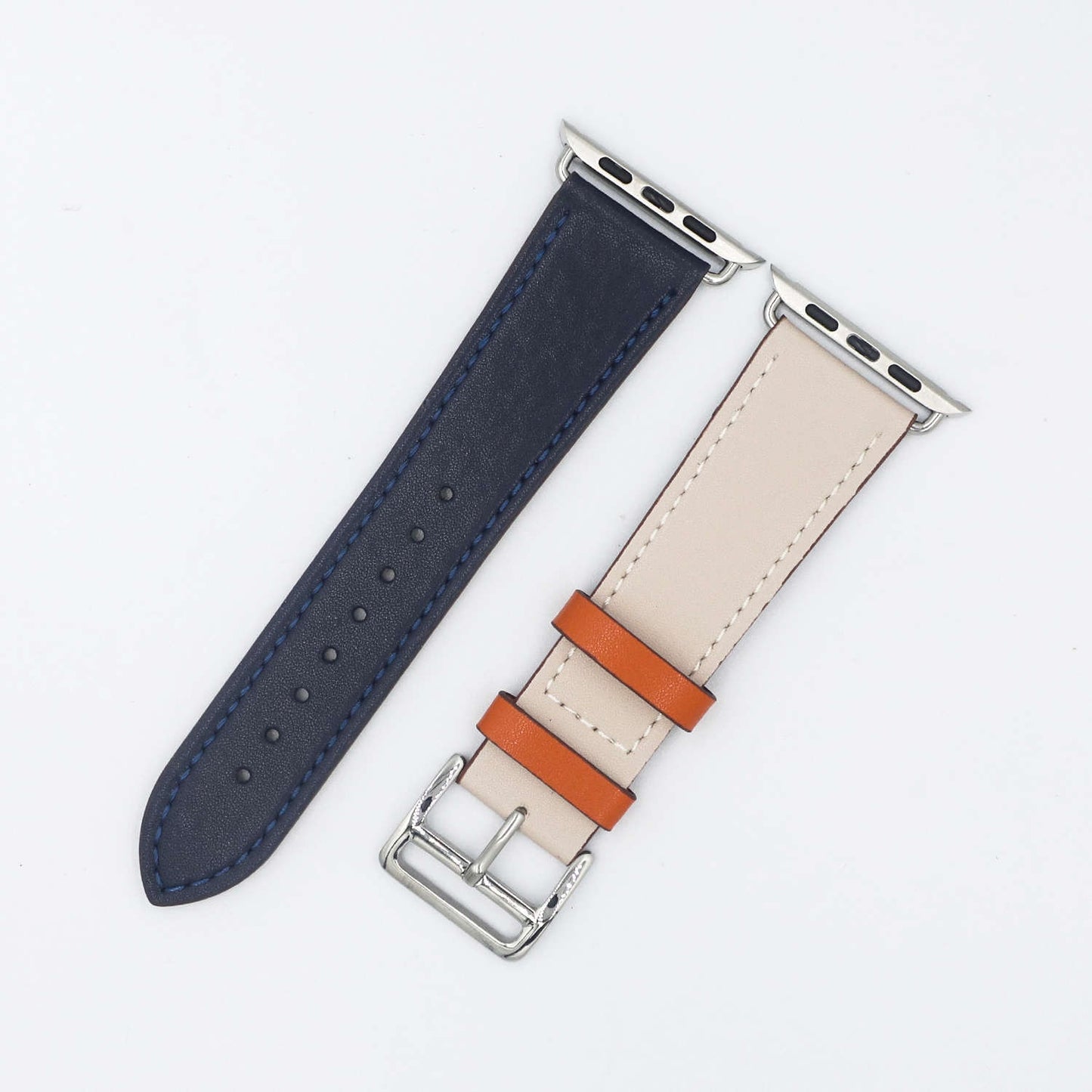 Leather strap for Apple watch band 44mm 40mm 38mm 42mm Single tour watchband bracelet iWatch series 5 4 3 6 se 7 41mm 45mm