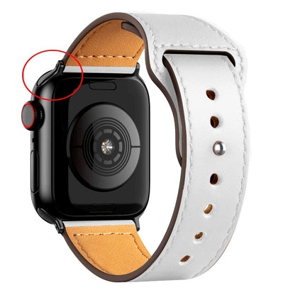 Leather strap For Apple watch band 45mm 44mm 49mm 41mm 40mm 42mm 38mm wristband correa bracelet iWatch series ultra 3 5 6 SE 7 8