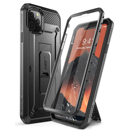 Cover for iPhone 11 Pro Max Case 6.5" (2019) IPHONE CASE UB Pro Full-Body Rugged Holster Cover with Built-in Screen Protector & Kickstand.