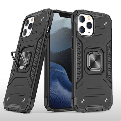 FTA Cases For iPhone 12 Pro Max 11Pro X XS XR 7 8 Plus Phone Shell Kickstand Silicone Shockproof Magnetic Car Holder Ring Phone Case.