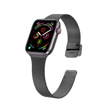 FTA Strap For Apple Watch band 44mm 40mm steel metal bracelet correa for series 6 5 4 3 SE for iWatch band 42mm 38mm Milanese Loops