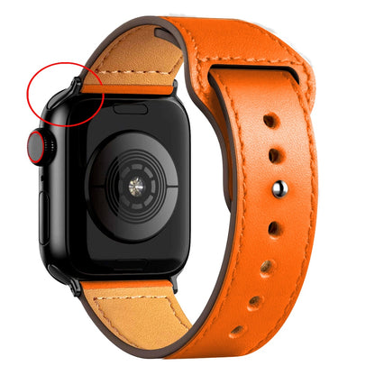 Leather strap For Apple watch band 45mm 44mm 49mm 41mm 40mm 42mm 38mm wristband correa bracelet iWatch series ultra 3 5 6 SE 7 8