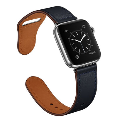 Watch band compatible with apple  FTA watch band 44mm 45mm 40mm iwatch 38mm 42 leather belt smartwatch bracelet apple watch series 6 SE 4 3 7 41mm bands.