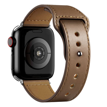 Leather strap For Apple watch band 45mm 44mm 49mm 41mm 40mm 42mm 38mm wristband correa bracelet iWatch series ultra 3 5 6 SE 7 8