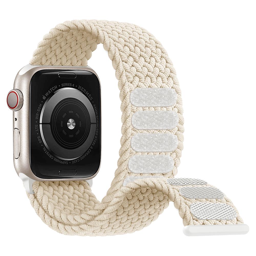 Braided Loop For Apple watch Strap 44mm 40mm 45mm 41mm 42mm 38mm 49mm Elastic Solo bracelet iWatch series 7 se 3 6 Ultra 8 Band