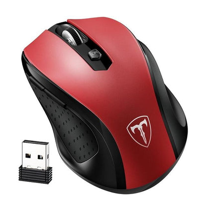 FTA MM057 Wireless Mouse 2.4Ghz Ergonomic Design Optical Mice 6 Buttons 2400 DPI Energy Saving For PC Laptop Computer Mouse