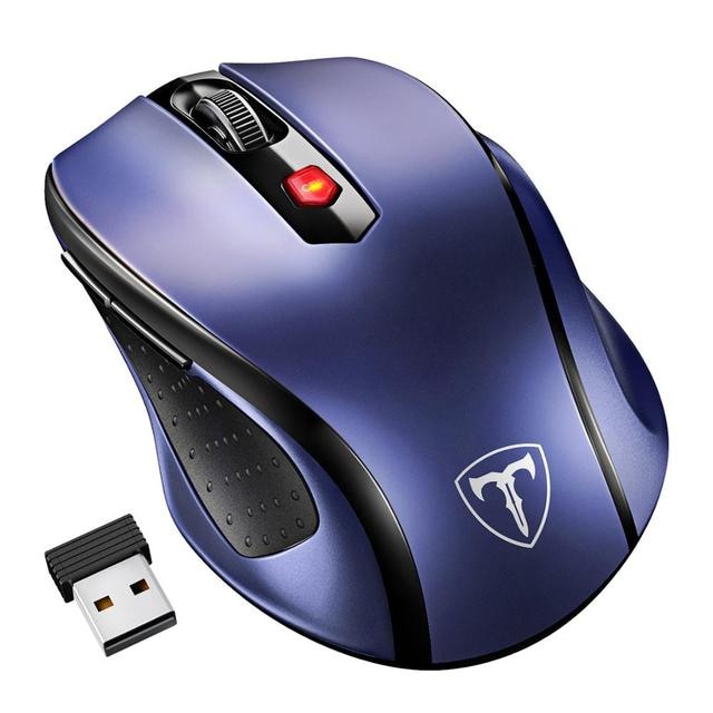 FTA MM057 Wireless Mouse 2.4Ghz Ergonomic Design Optical Mice 6 Buttons 2400 DPI Energy Saving For PC Laptop Computer Mouse