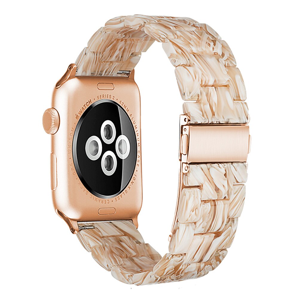 45mm Resin Watchband for apple watch 7 6 5 44mm iwatch 7 41mm 42mm SE 4 3 strap Wrist Accessories loop 40mm bracelet Replacement