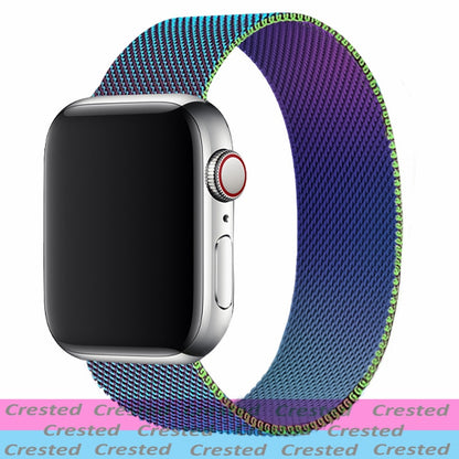 FTA Milanese Loop For Apple Watch Ultra Band 49mm 44mm 45mm 40mm 41mm 42mm 38mm 38 mm belt bracelet iWatch series 7 se 3 5 6 8 Strap