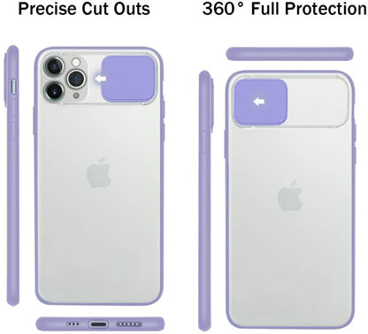 FTA Cases For iPhone 13 11 12 Pro Max- XR SE 2020 Cover Case Camera Protection Slide Protect Cover Lens Protection.