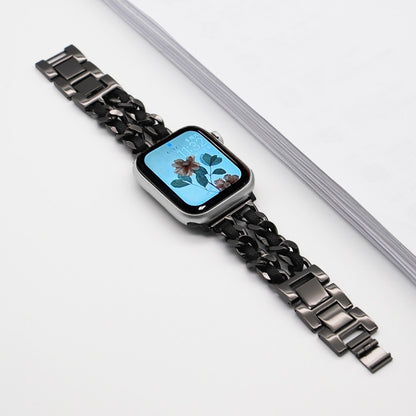 FTA Watch Bands For Apple Watch Band chain 45mm 41mm 38mm 42mm 40mm 44mm woman Bracelet Steel luxury for iWatch series 7 6 se 5 4 3 Correa