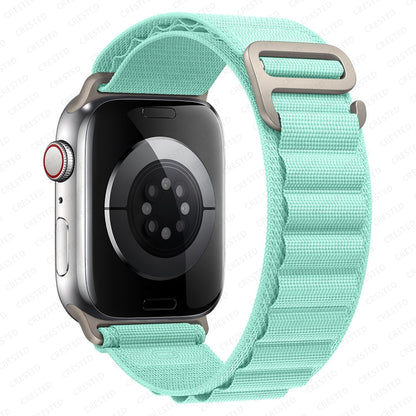 FTA Alpine loop strap For apple watch band 49mm 45mm 41mm 44mm 40mm Nylon watchband bracelet belt iwatch series 3 5 SE 6 7 8 Ultra