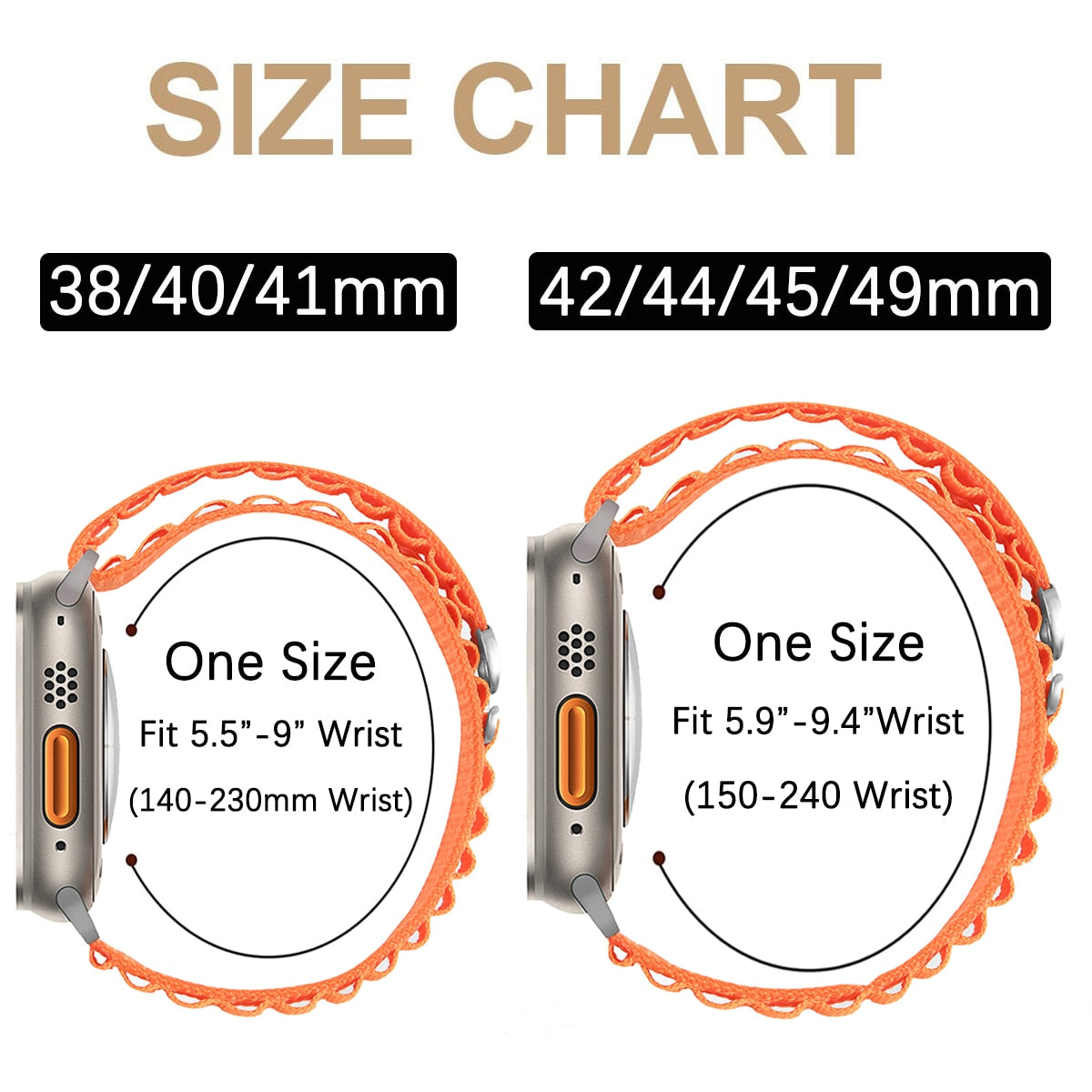 FTA Alpine loop strap For apple watch band 49mm 45mm 41mm 44mm 40mm Nylon watchband bracelet belt iwatch series 3 5 SE 6 7 8 Ultra