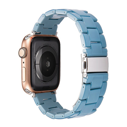 45mm Resin Watchband for apple watch 7 6 5 44mm iwatch 7 41mm 42mm SE 4 3 strap Wrist Accessories loop 40mm bracelet Replacement