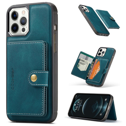 Luxury Magnetic Safe Leather Case For iPhone 14 13 12 11 Pro Max, SE XS Max XR X Wallet Card Solt Bag Stand Holder Cover.