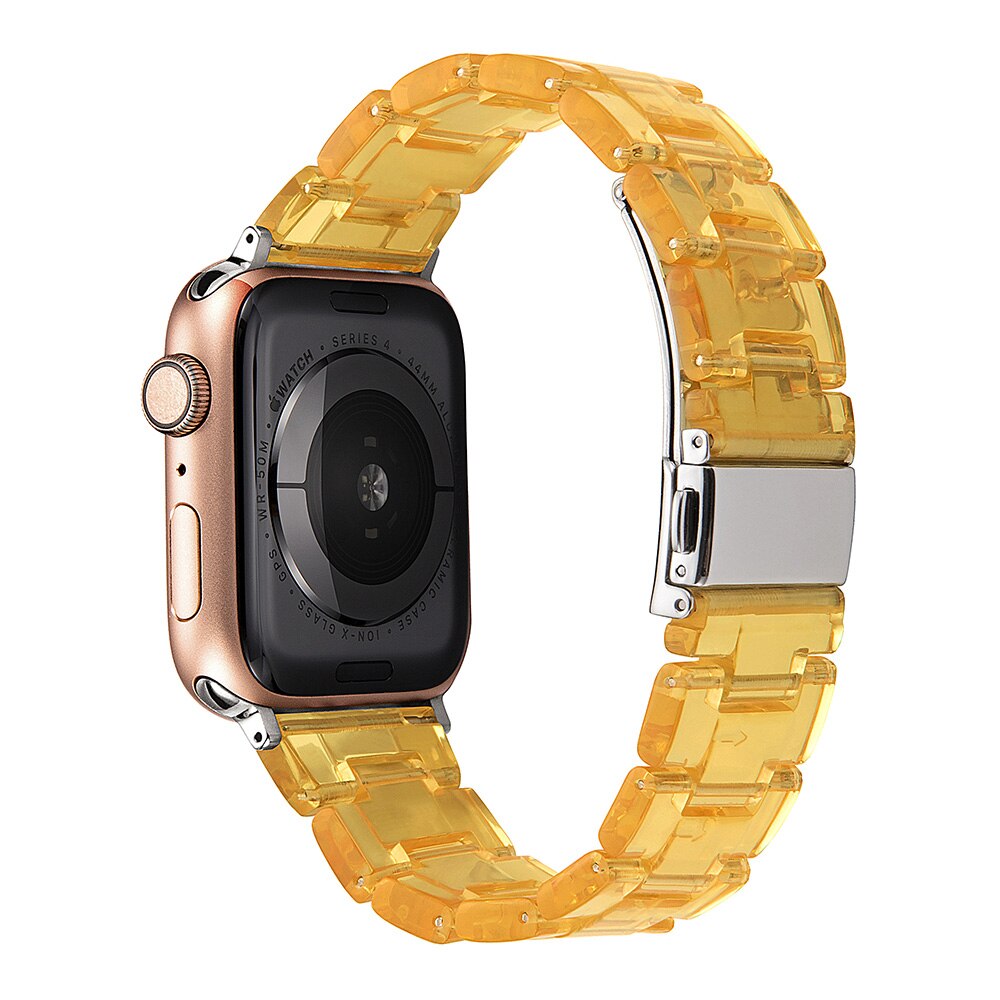 45mm Resin Watchband for apple watch 7 6 5 44mm iwatch 7 41mm 42mm SE 4 3 strap Wrist Accessories loop 40mm bracelet Replacement