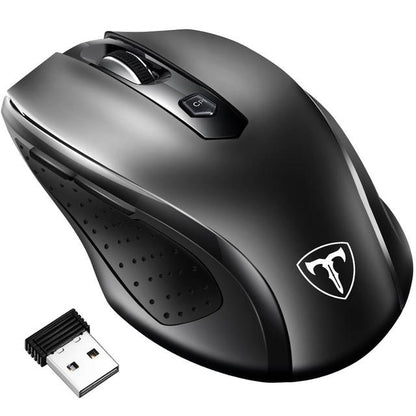 FTA MM057 Wireless Mouse 2.4Ghz Ergonomic Design Optical Mice 6 Buttons 2400 DPI Energy Saving For PC Laptop Computer Mouse