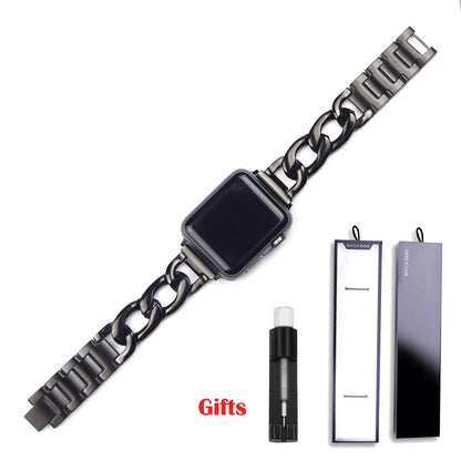 FTA Watch bands Stainless Steel Band for Apple Watch 8 6 SE 5 4 40mm 44mm Watchband Bracelet for Iwatch Series 7 6 5 4 3 38 42