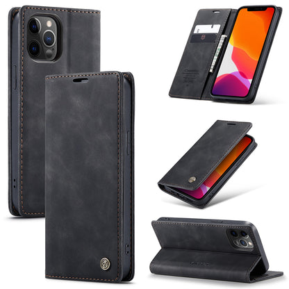 FTA Flip Case For iPhone 14 13 12 Mini Pro Max Retro Magnetic Card Leather Wallet For iPhones.