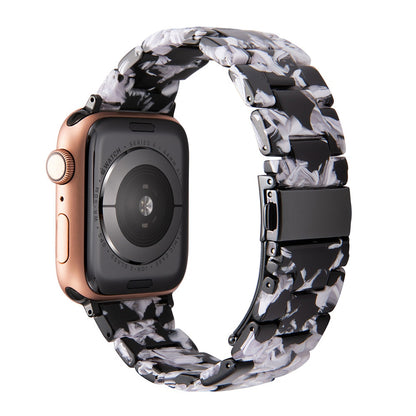 45mm Resin Watchband for apple watch 7 6 5 44mm iwatch 7 41mm 42mm SE 4 3 strap Wrist Accessories loop 40mm bracelet Replacement