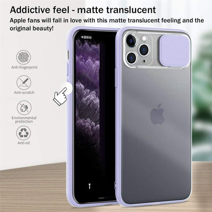 FTA Cases For iPhone 13 11 12 Pro Max- XR SE 2020 Cover Case Camera Protection Slide Protect Cover Lens Protection.