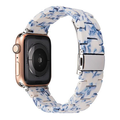 45mm Resin Watchband for apple watch 7 6 5 44mm iwatch 7 41mm 42mm SE 4 3 strap Wrist Accessories loop 40mm bracelet Replacement