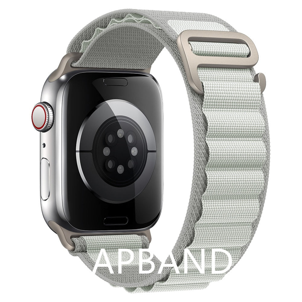 FTA Alpine loop strap For apple watch band 49mm 45mm 41mm 44mm 40mm Nylon watchband bracelet belt iwatch series 3 5 SE 6 7 8 Ultra